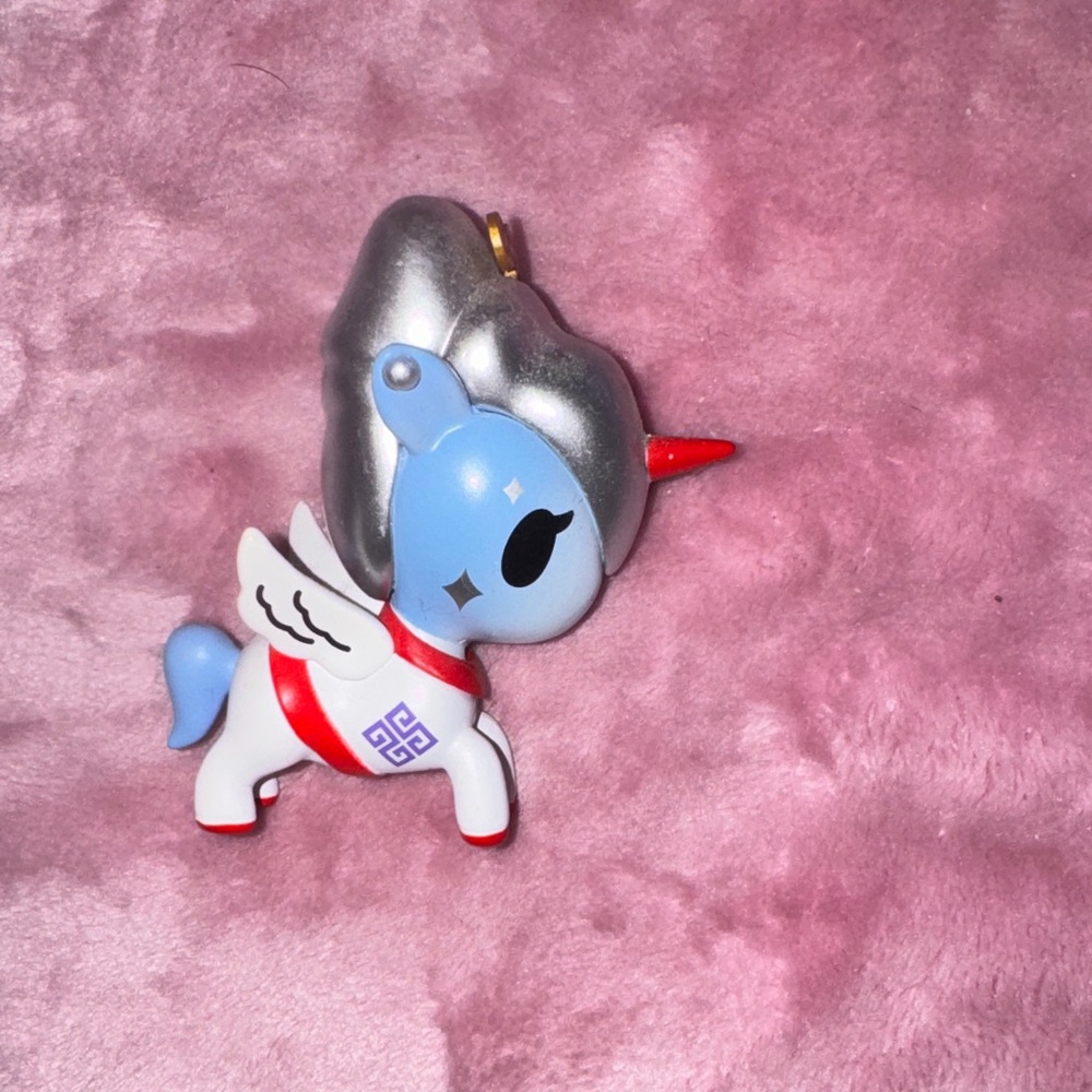 tokidoki Silver and Blue Unicorno